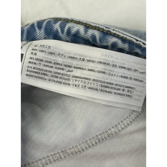 Abercrombie & Fitch Womens 29/8 The Loose High Rise Curve Love Jeans Bootcut - Picture 15 of 15